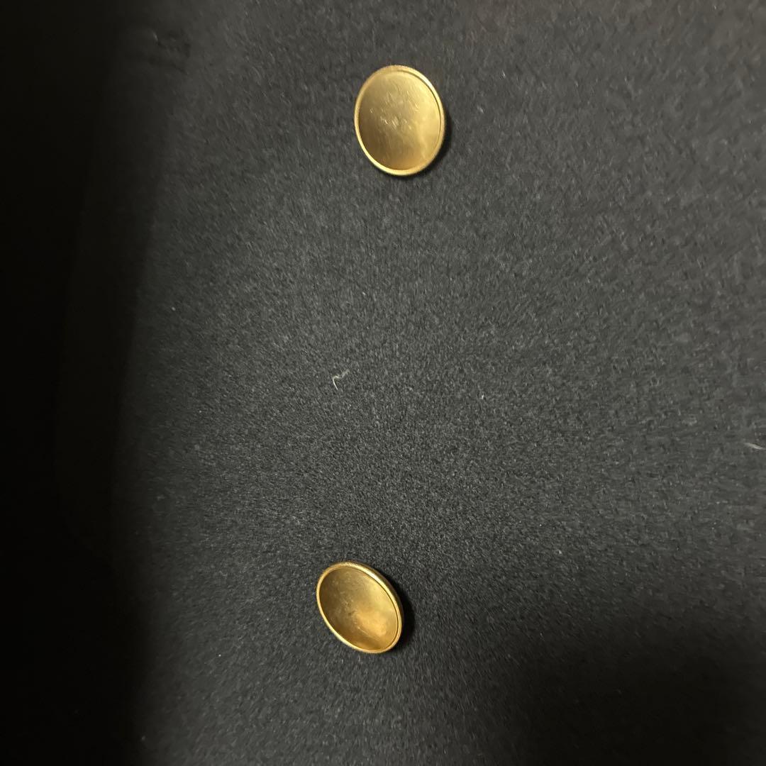 FRAMeWORK ネイビー ダブルブレスト ピーコート