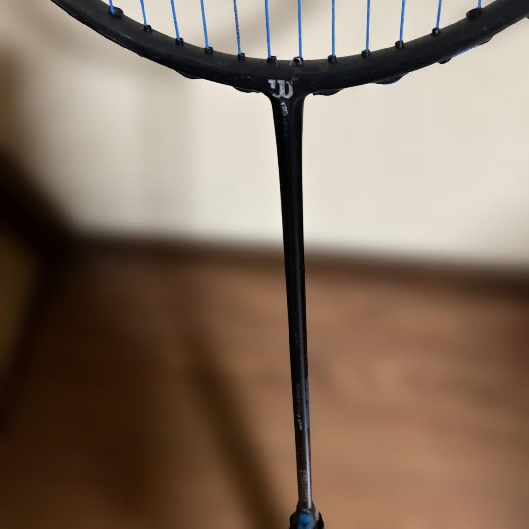 ウィルソン バドミントンラケット ブラック/ブルー