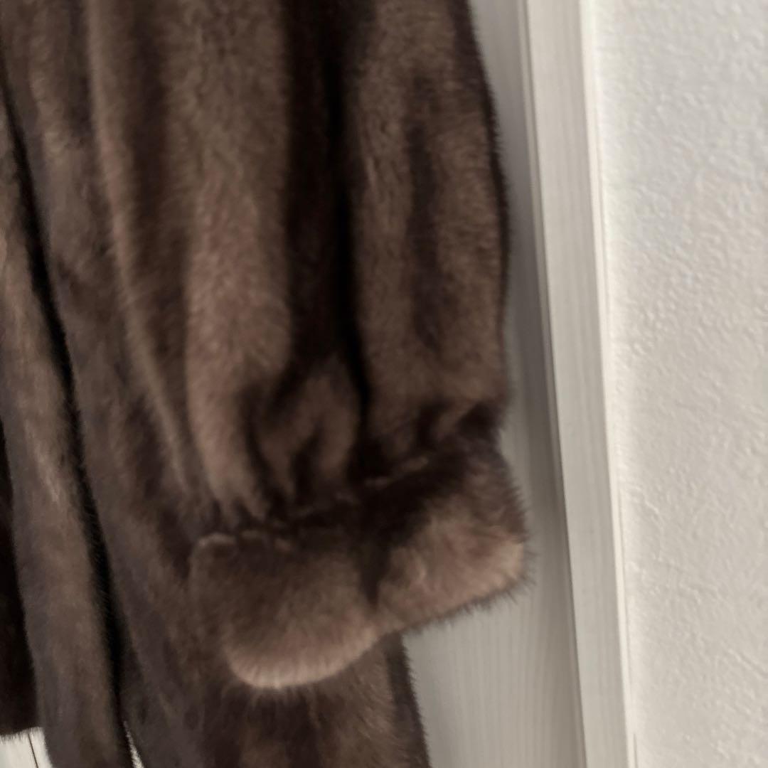 アメリカンファーアワード 4つ星毛皮コート ブラウン