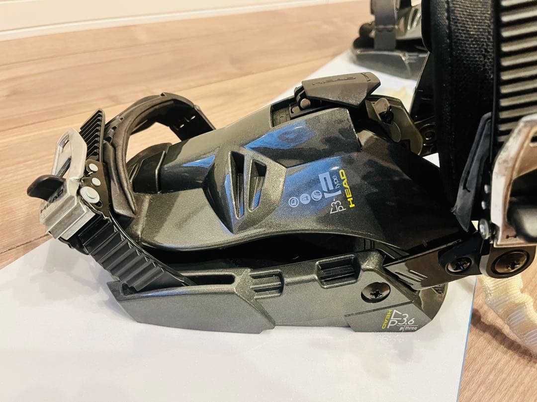 美品HEAD スノーボードビンディングセット カバー付き、ブーツセット