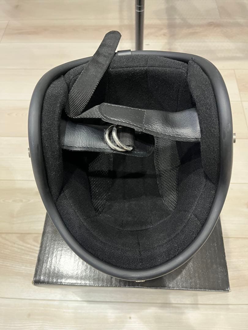 TT&CO スーパーマグナム スタンダード ブラック ジェットヘルメット 箱付き