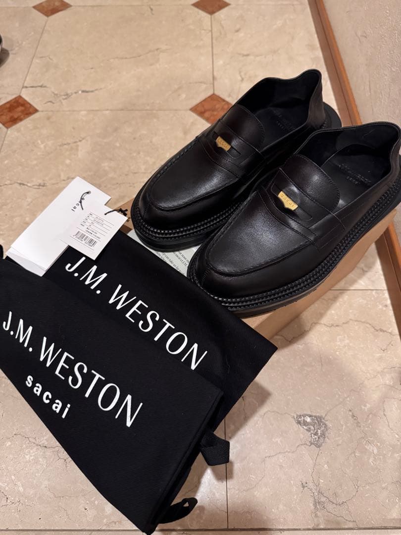 sacai × JM WESTON サカイ ウエストン ローファー