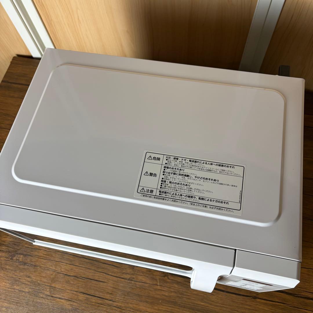 【美品】アイリスオーヤマ 電子レンジ KMB-F186-W 2024年製