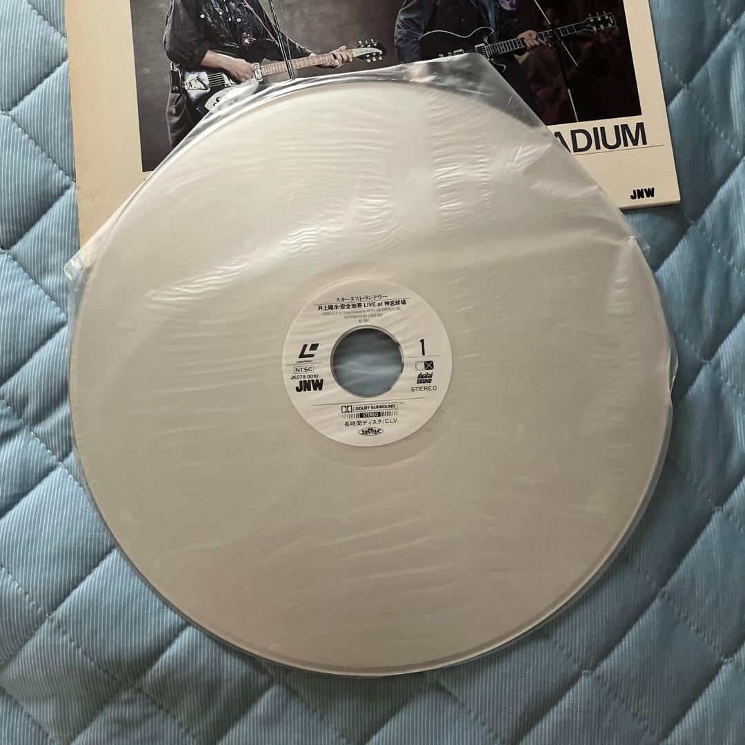 ⬛井上陽水&安全地帯⬛　LIVE　レーザーディスク　LD