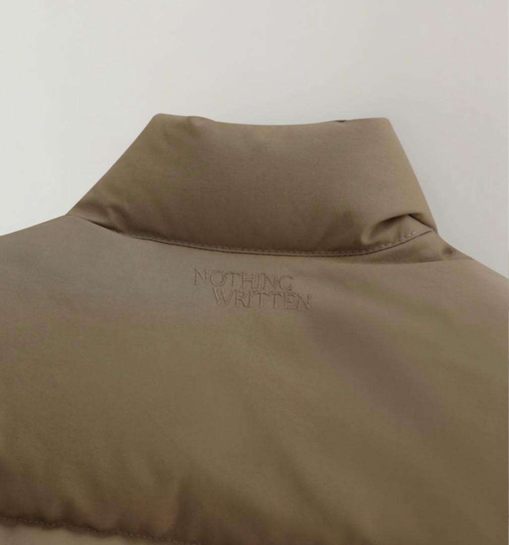 Nothing written ダウン　ベスト