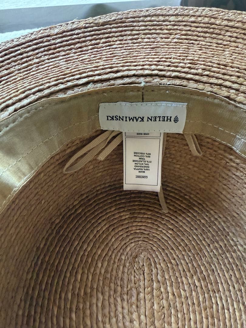 tokukai⭐︎Helen kaminskiラフィア帽子