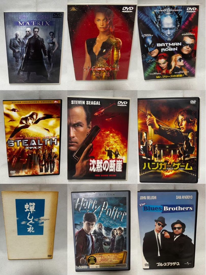 約100枚　超大量DVDまとめ お笑い 映画 ディズニー ライブ ジブリ 歌手