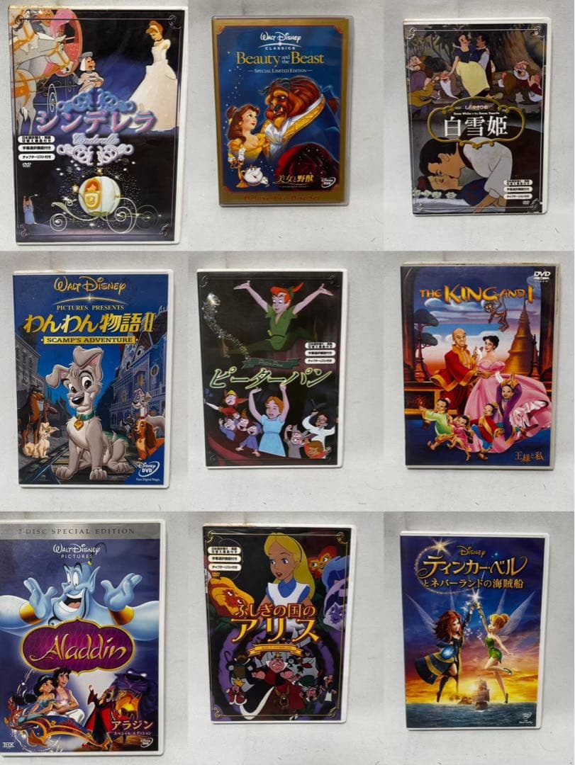 約100枚　超大量DVDまとめ お笑い 映画 ディズニー ライブ ジブリ 歌手