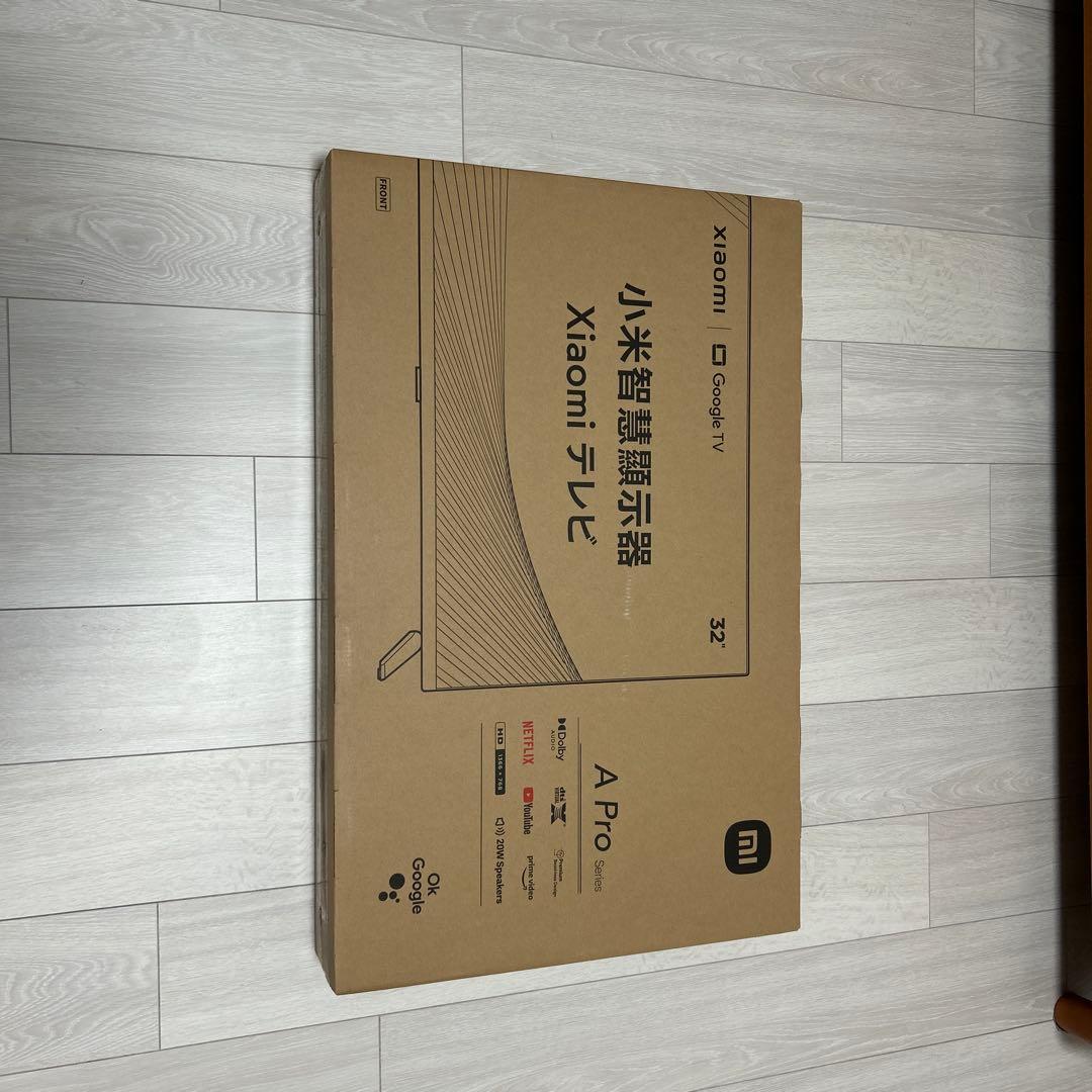 Xiaomi 32インチチューナーレス　テレビ A Pro