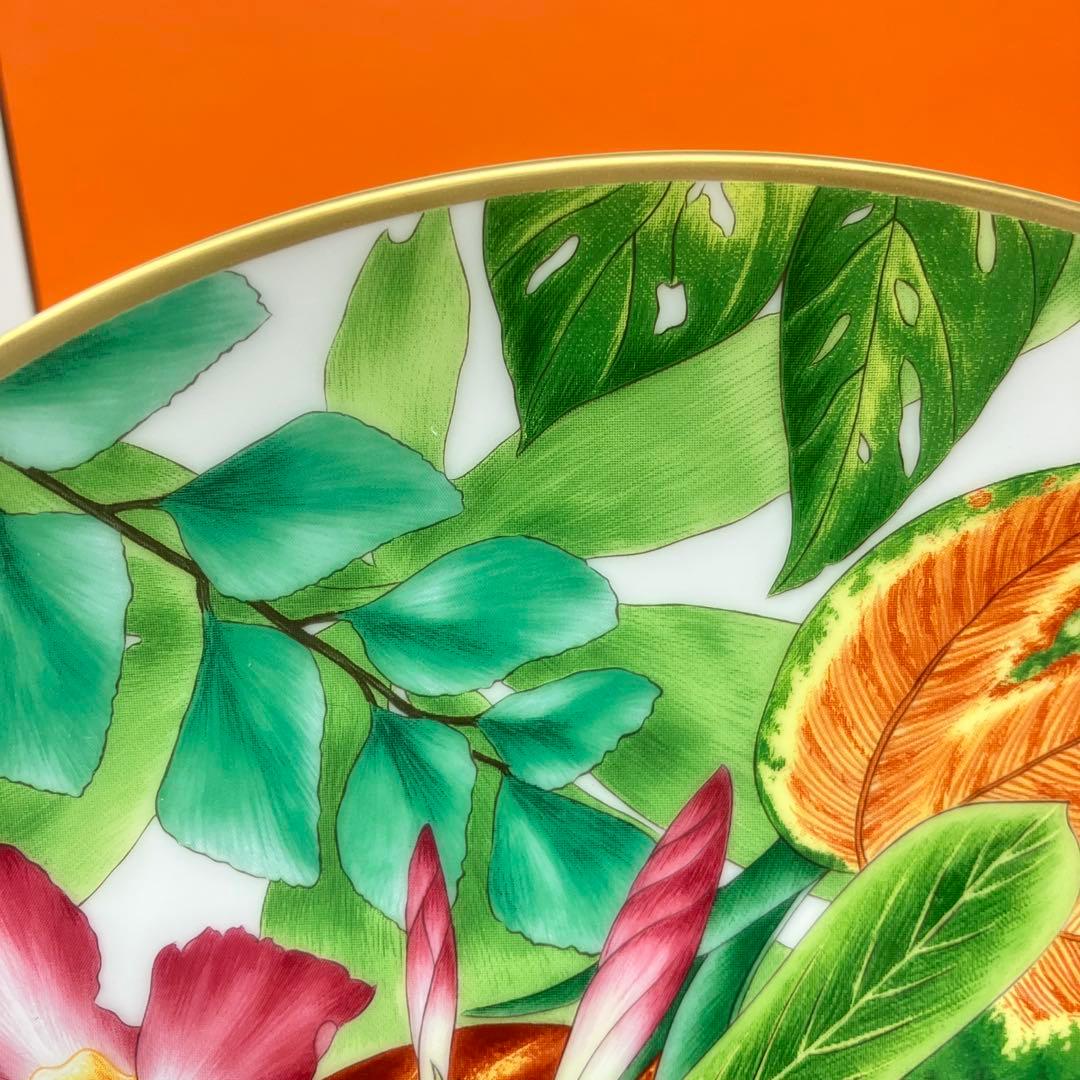 エルメス　パシフォリア　デザートプレート　No.1,2 2枚組　箱付き