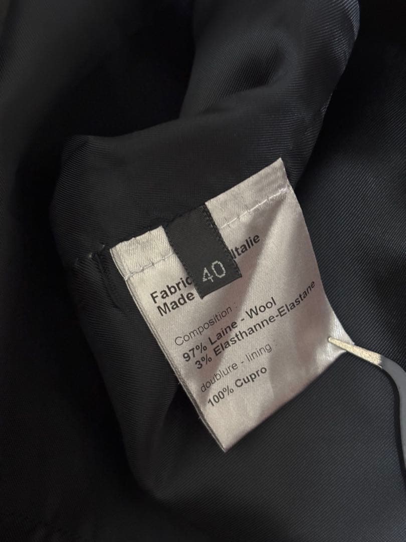 スーツ dior homme 09aw hoodie vest