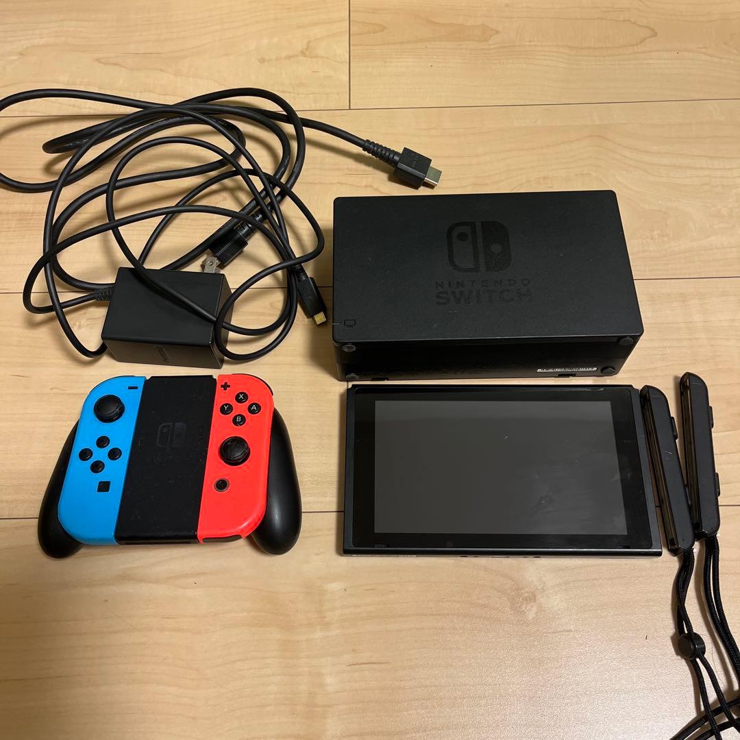 Nintendo Switch 本体 ネオンブルー/ネオンレッド　　箱無し