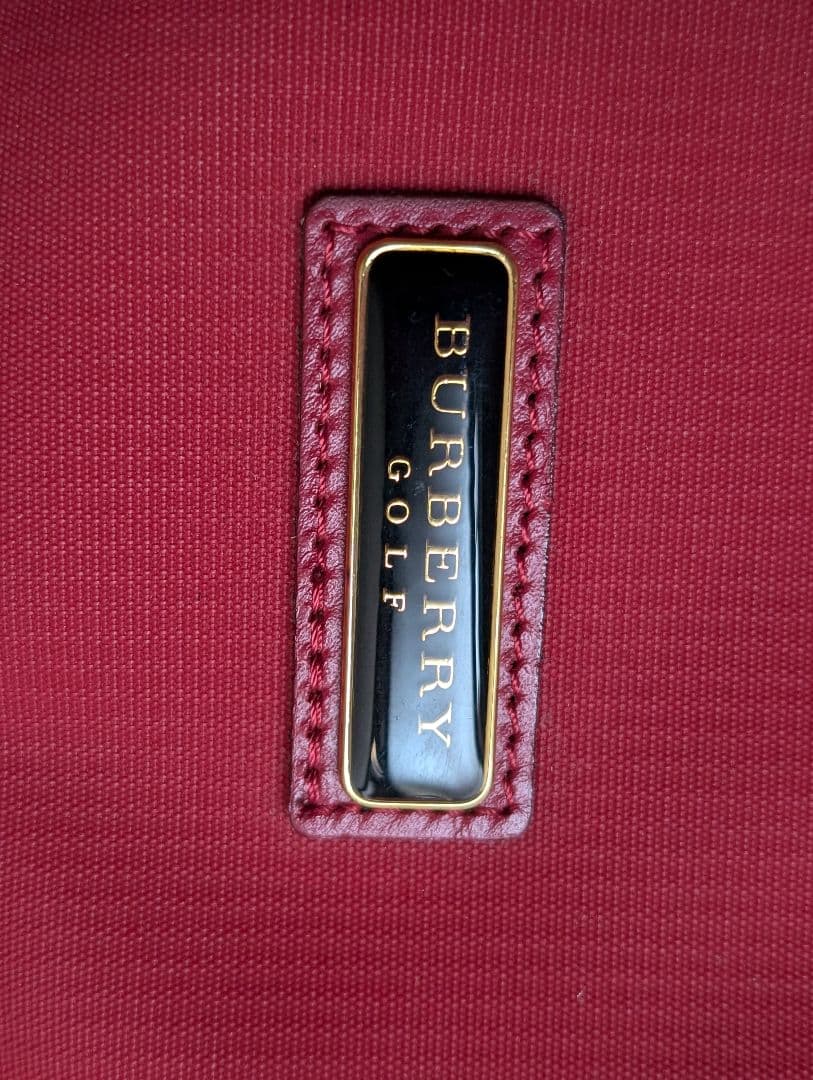 BURBERRY　GOLF　キャディーバッグ、バッグ、シューズバッグ3点セット
