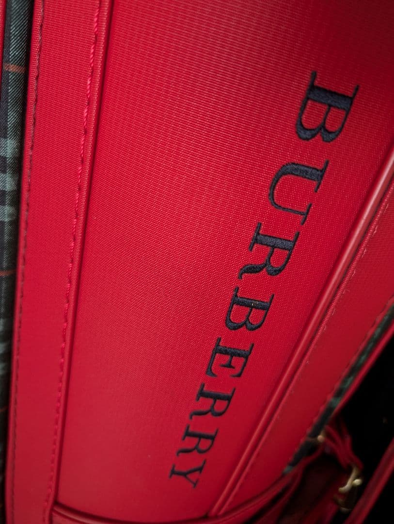 BURBERRY　GOLF　キャディーバッグ、バッグ、シューズバッグ3点セット
