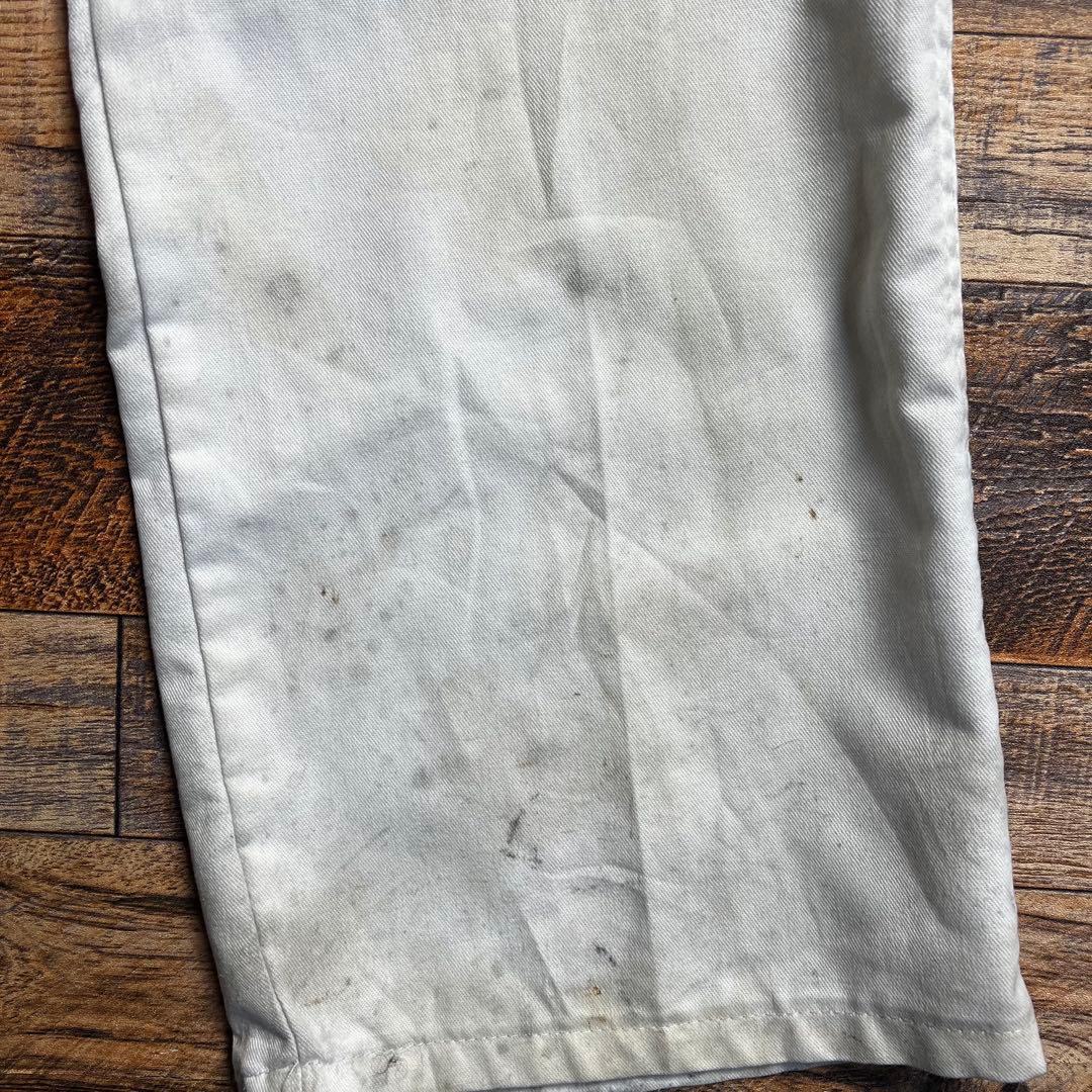 な*は様 Dickies ペインターパンツ ホワイト W34ワークパンツ 古着