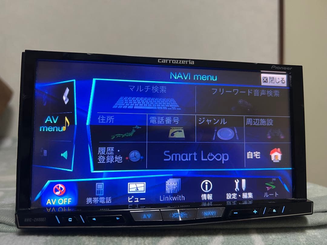 カーナビ Avic-zh0007