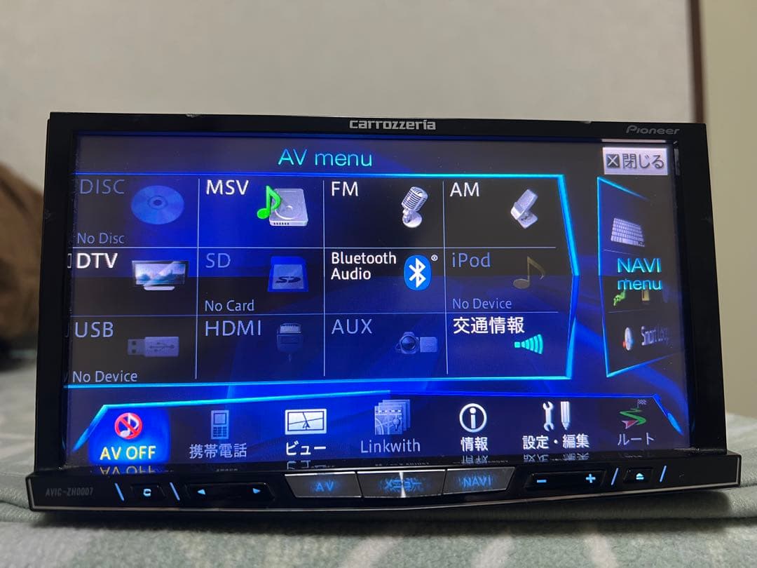 カーナビ Avic-zh0007