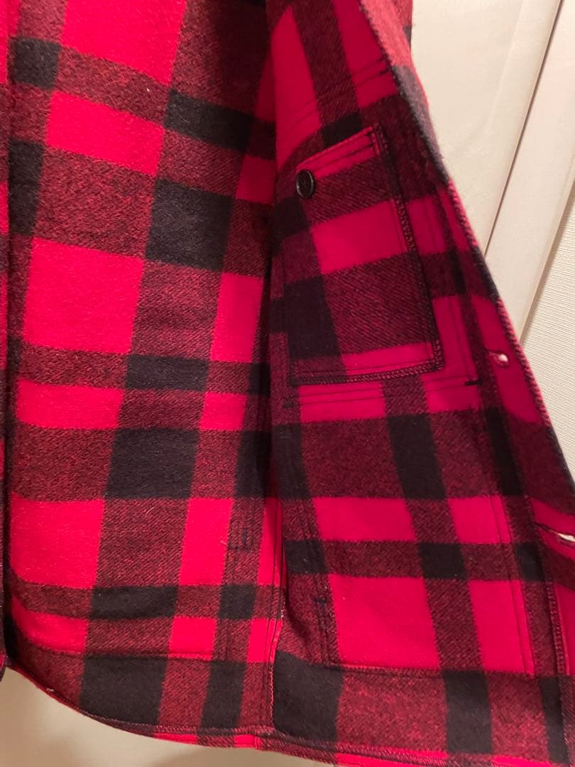 C.C. FILSON CO. ウールジャケット 赤黒チェック