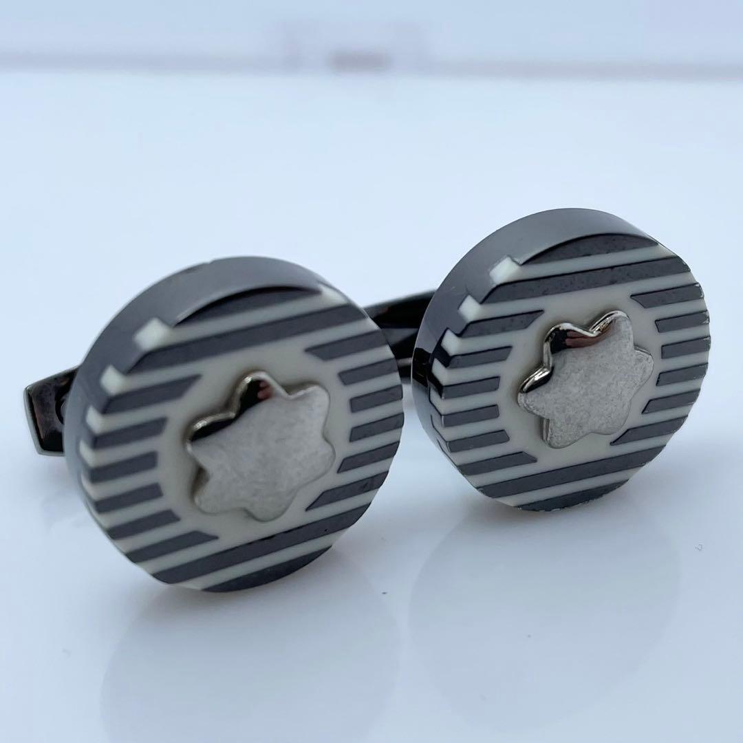 MONT BLANC モンブラン カフリンクス カフス スター シルバー