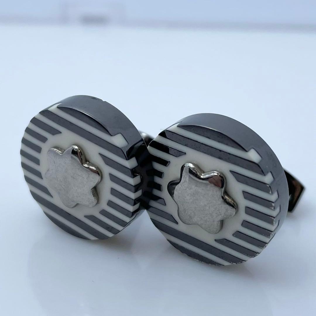 MONT BLANC モンブラン カフリンクス カフス スター シルバー