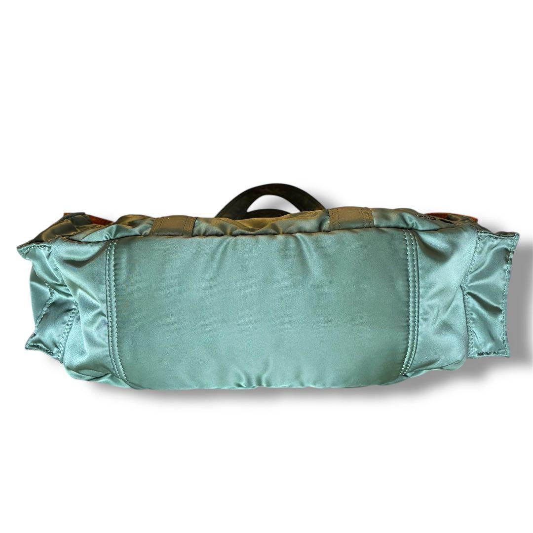 美品✨ PORTER タンカー ダッフル ボストン バック セージグリーン