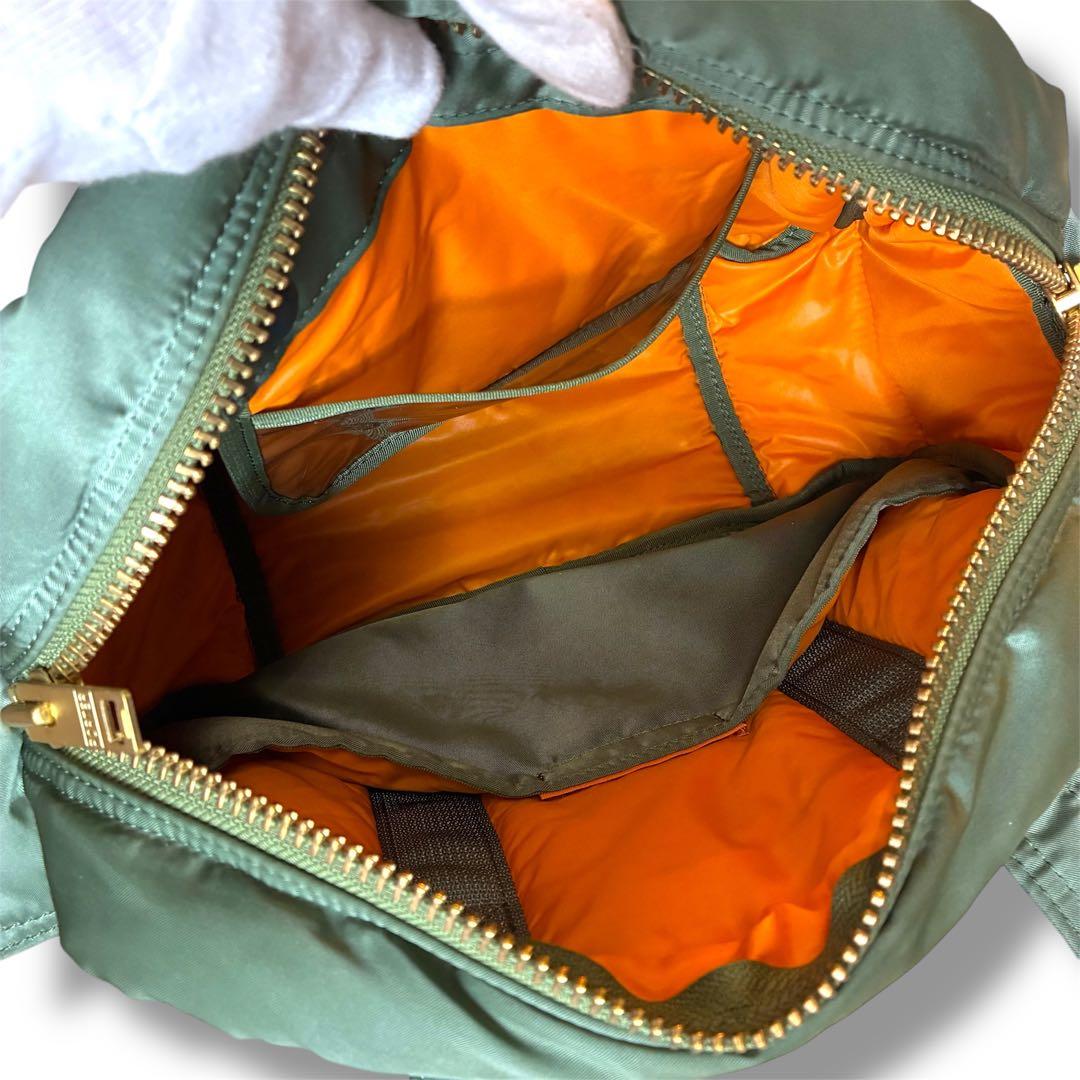 美品✨ PORTER タンカー ダッフル ボストン バック セージグリーン