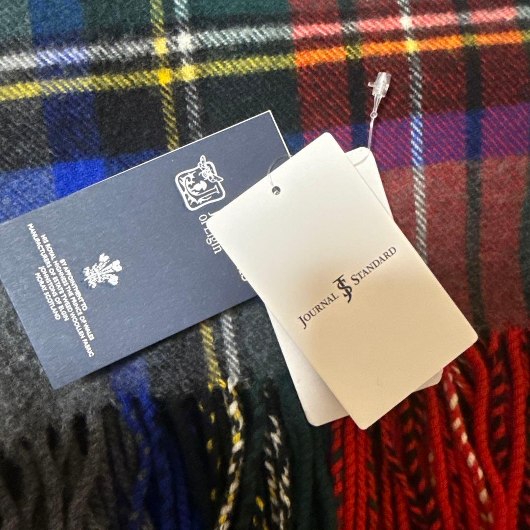 JOHNSTONS別注ジャーナルスタンダード大判ストール 美品