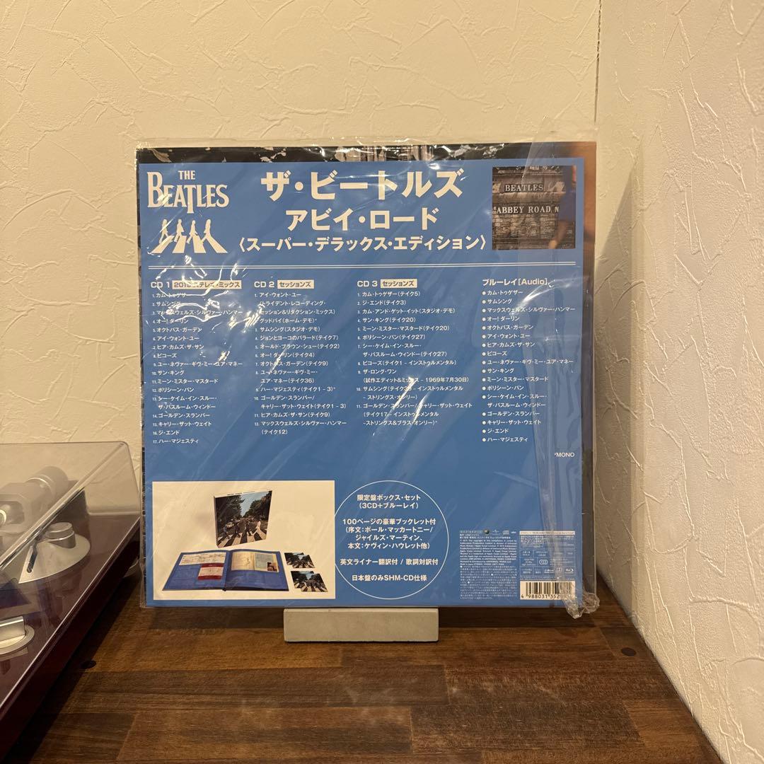 The Beatls「ABBEY ROAD」発売50周年　3CD+ブルーレイ