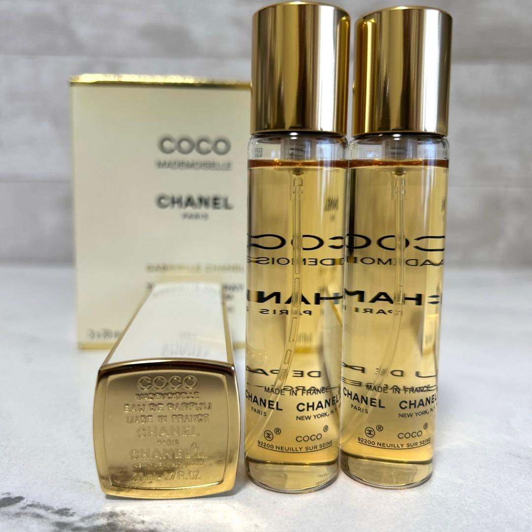 CHANEL ココマドモアゼル　ツィスト&スプレイ　20ml×3 92