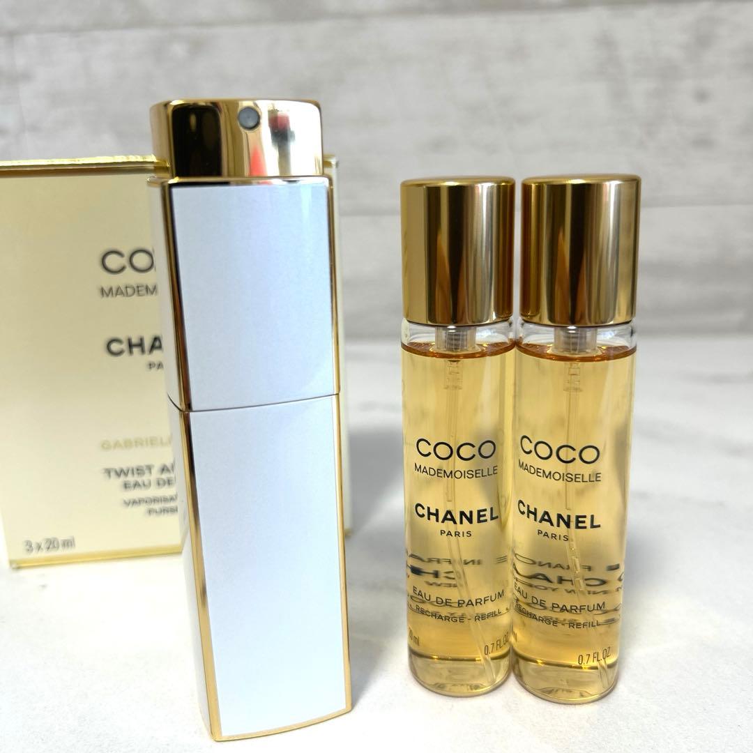 CHANEL ココマドモアゼル　ツィスト&スプレイ　20ml×3 92