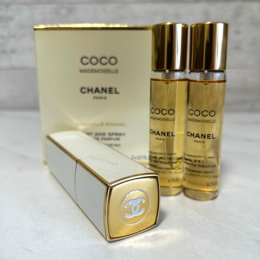 CHANEL ココマドモアゼル　ツィスト&スプレイ　20ml×3 92