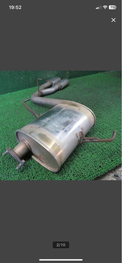 ヴォクシー ノア　2本だし　マフラー　週末限定　引き取り限定値下げ