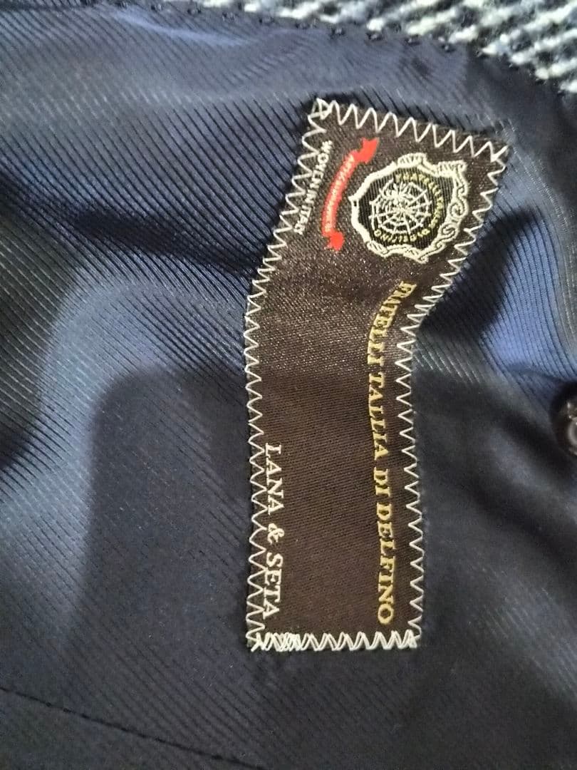 【美品】エディフィス ダブルブレスト チェスターコート シルク混 44サイズ