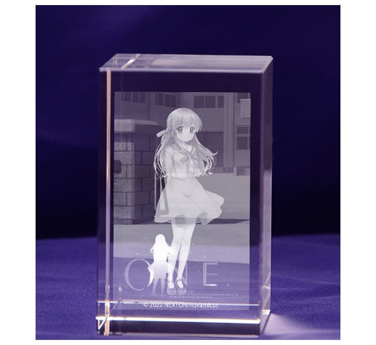 新品未開封 エビテン特典 3Dクリスタル ONE. メモリアルBOX