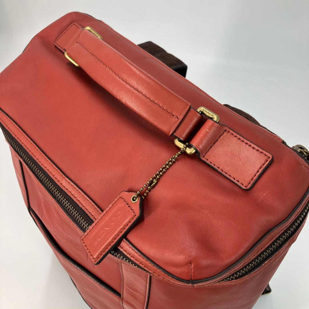 COACH コーチ リュック バックパック 大容量 A4 ブラウン F71448