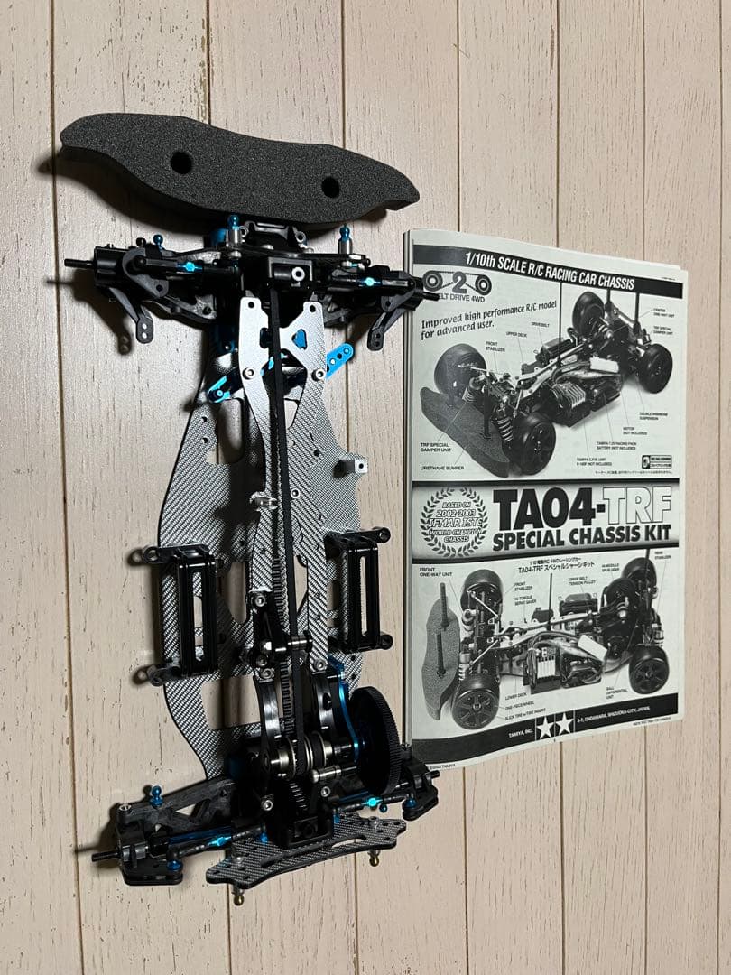 タミヤ1/10 TA04-TRF 組立途中(キットではありません)