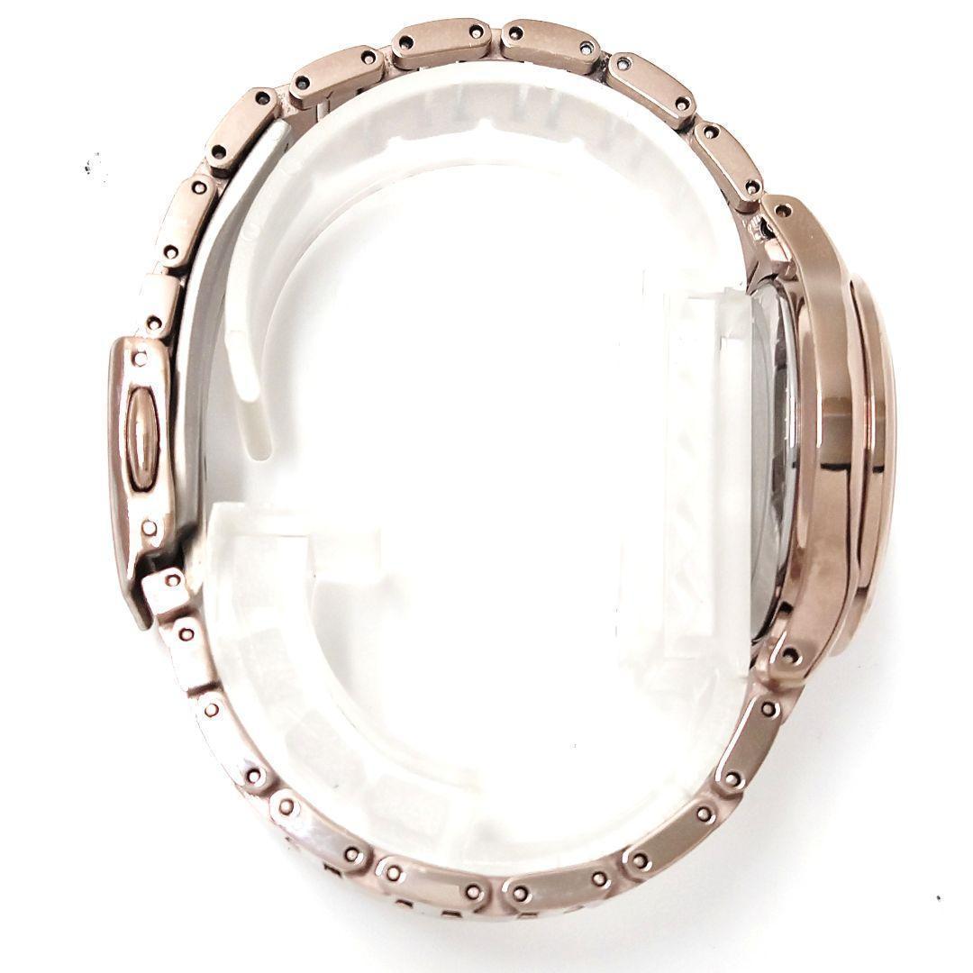 未使用級18㎝✨シチズン ｘC EC1164-53W サクラピンク 電波ソーラー