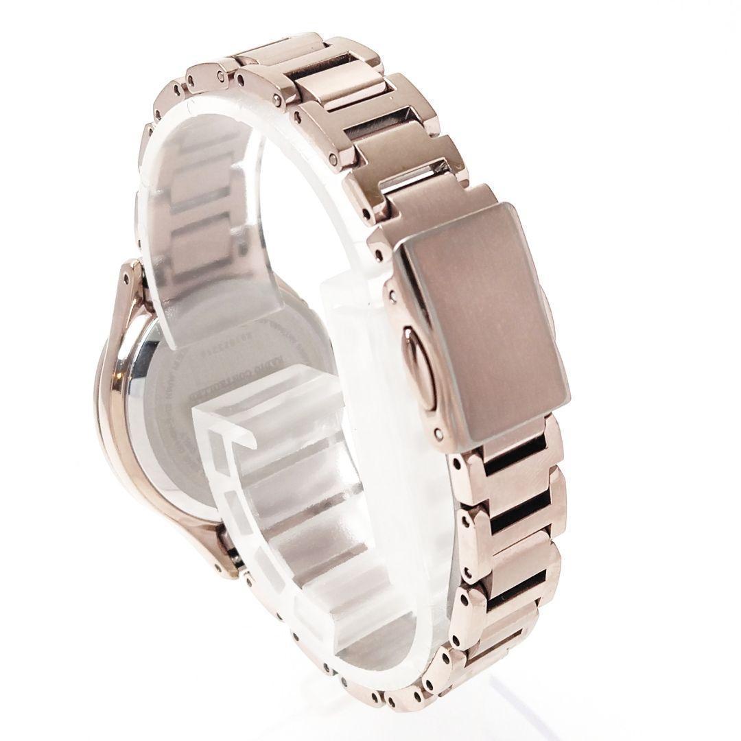 未使用級18㎝✨シチズン ｘC EC1164-53W サクラピンク 電波ソーラー