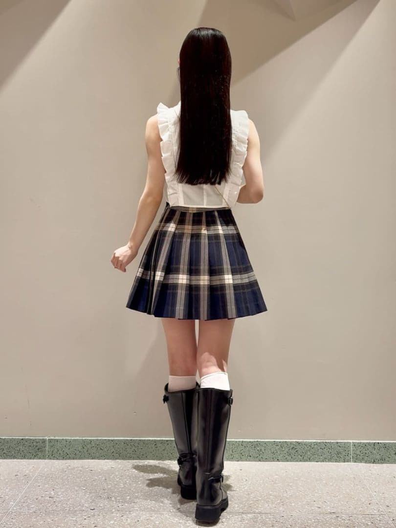 実物写真掲載 即完 Mサイズ SNIDEL 新品タグ付 プリーツスカショーパン