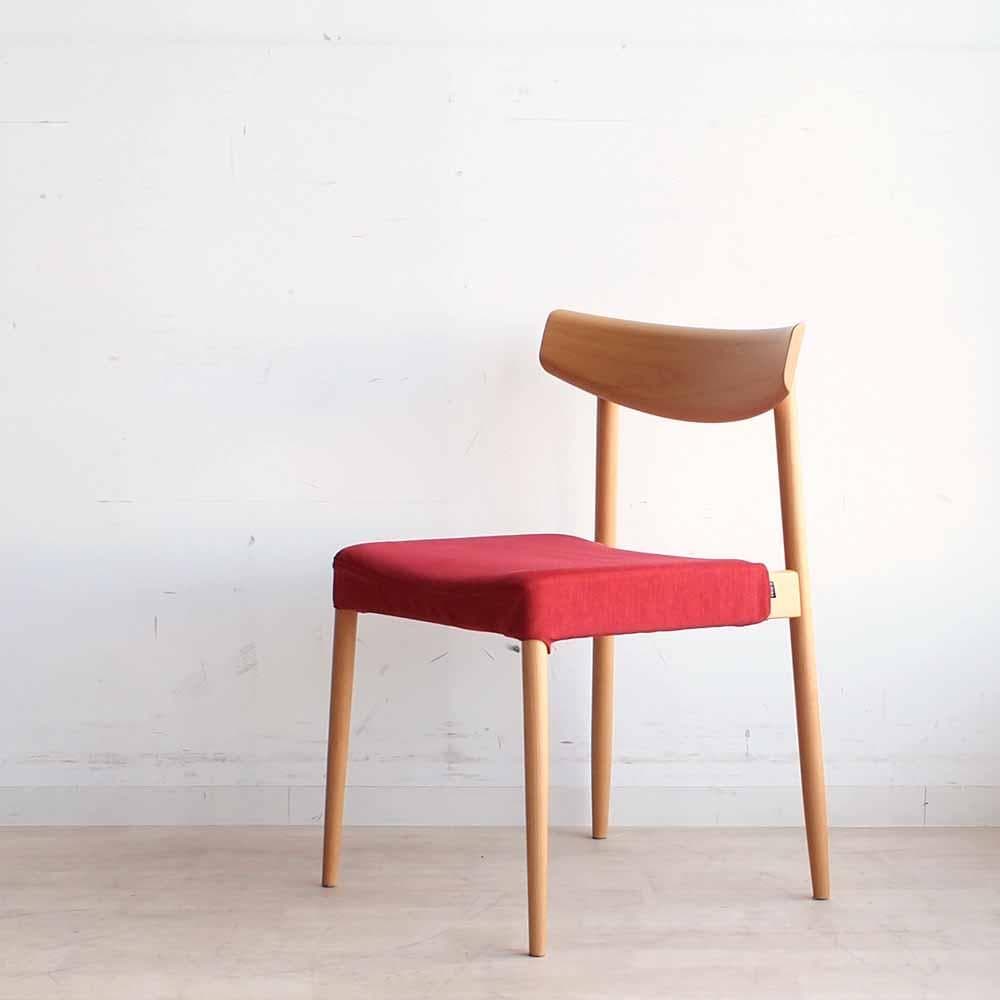 飛騨産業 キツツキ nae シリーズ ビーチ材 ダイニングチェア ZR24252