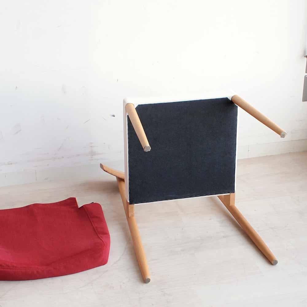 飛騨産業 キツツキ nae シリーズ ビーチ材 ダイニングチェア ZR24252