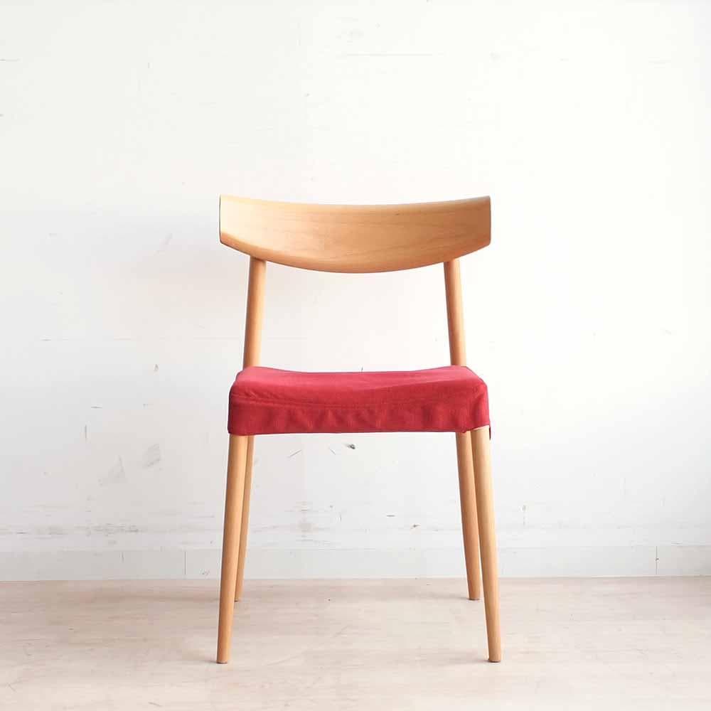 飛騨産業 キツツキ nae シリーズ ビーチ材 ダイニングチェア ZR24252