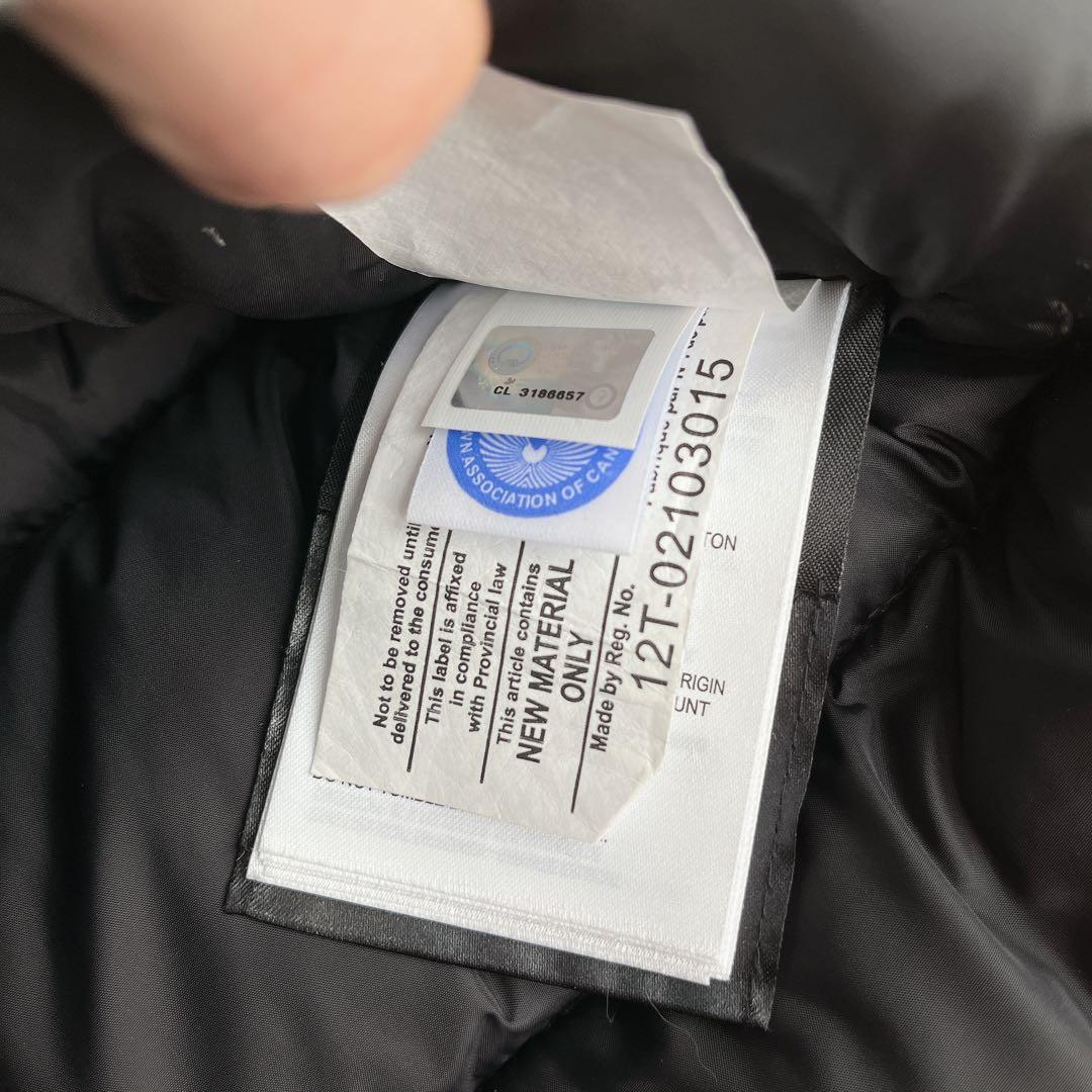 美品✨  ダウンベスト ブラック XSサイズ　レディース