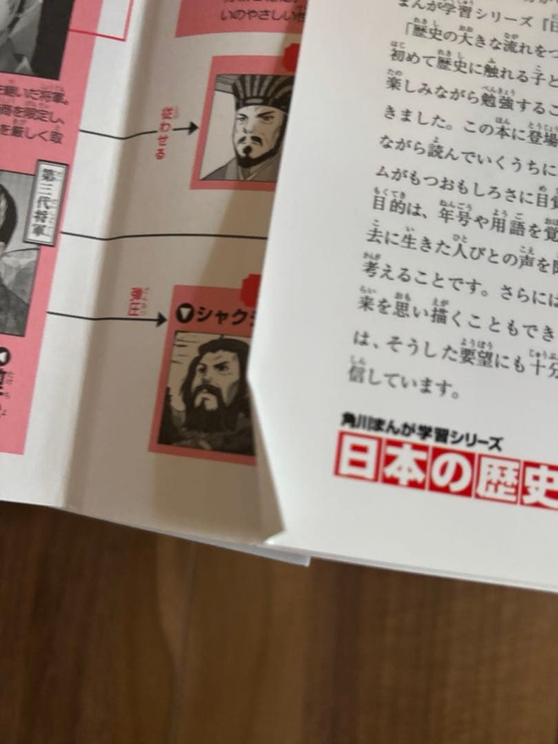 日本の歴史 1-15巻 (8巻欠品) ＋別巻3冊　角川まんが学習シリーズ