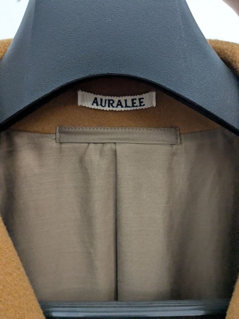 AURALEE　オーラリー　 ビーバーメルトンピーコート　サイズ4