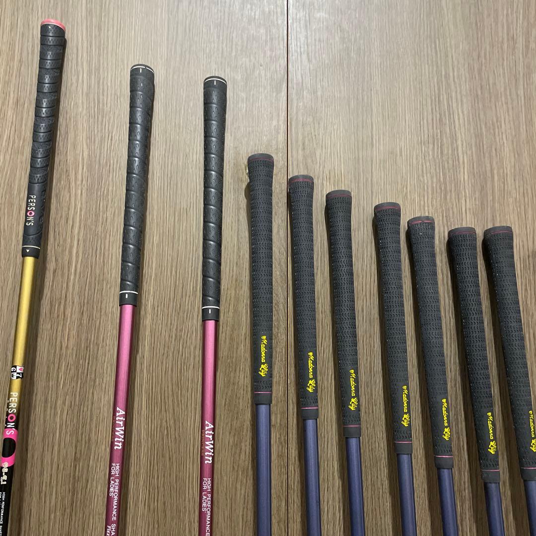 レディースゴルフクラブセット 初心者向け ドライバーアイアンパター フルセット