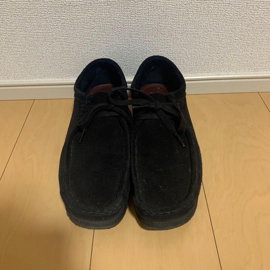 靴 clarks wallabee Black 27.5cm