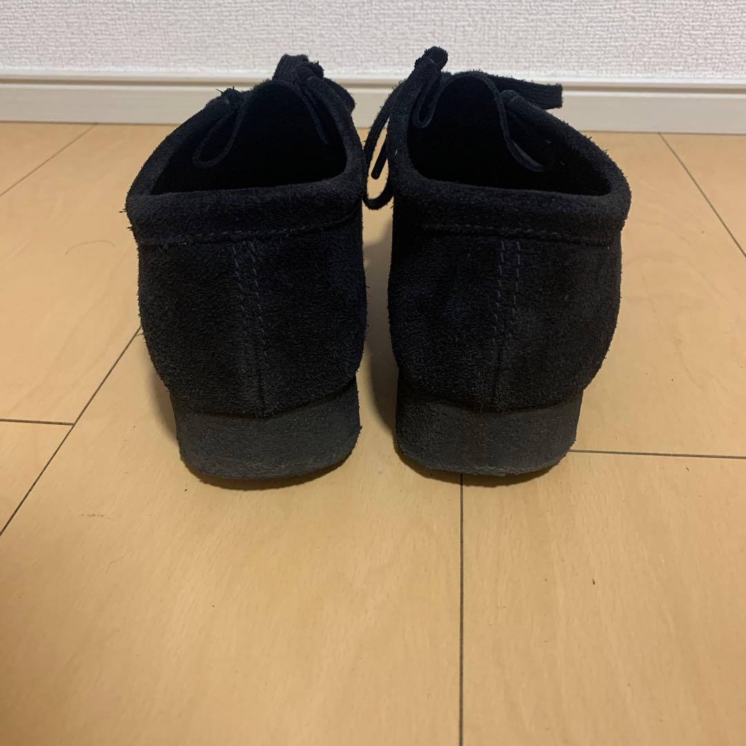 靴 clarks wallabee Black 27.5cm