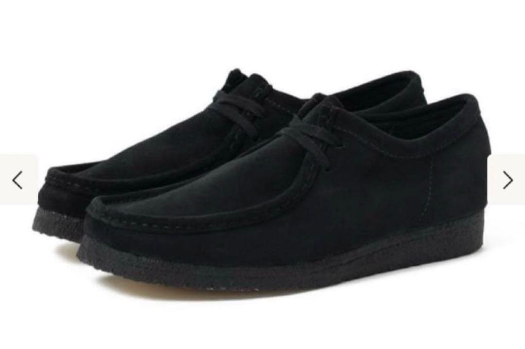 靴 clarks wallabee Black 27.5cm