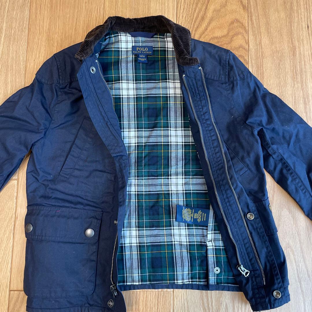 【未使用タグ付き新品】ポロラルフローレン　ベスト付きジャケット　130